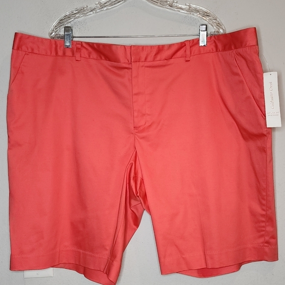 NWT Coldwater Creek Coral 11" Shorts Cotton Spandex Plus Size 24 - Picture 1 of 16